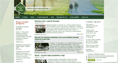 Desktop Screenshot of drustvo-lipa.si